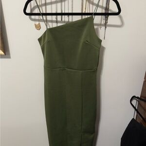 Elegant Green Women's Dress